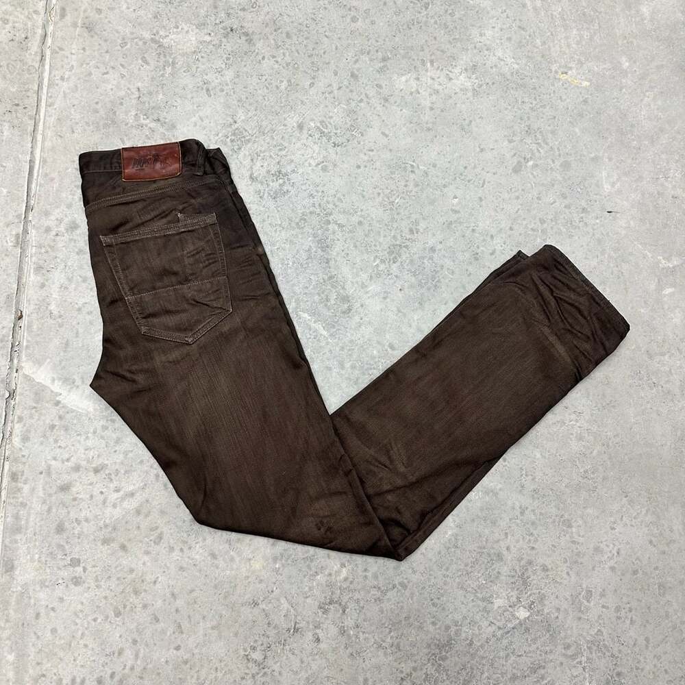 Men’s PRPS Brown Denim Jeans - Relaxed Fit - 32x34”